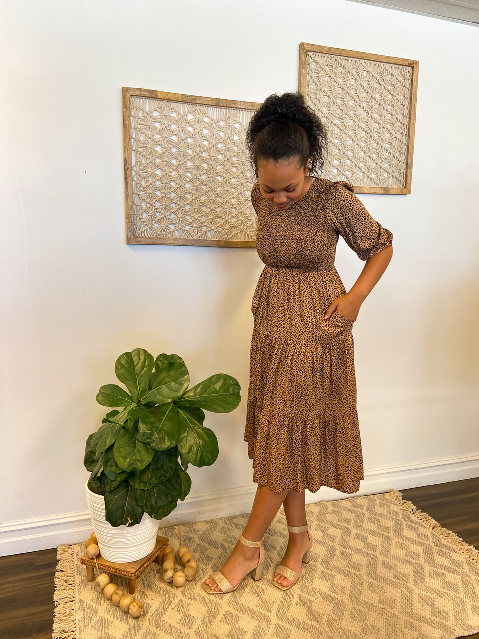Molly Cheetah Dress The Klassy Girl Boutique