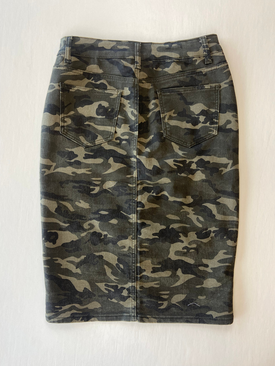 Topshop Camo Mini Denim Skirt Buttons Cargo | Denim skirt, Topshop, Camo  skirt