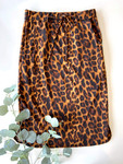 Weekend Vibes Drawstring Skirt *Animal Print* 