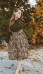 Twice as Pretty Leopard Print Dress *Olive* Final Sale