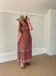 Allie Smocked Dress *Antique Rose*