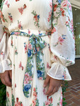 Evie Ivory Floral Dress