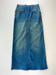 Morgan Elastic Waist Denim Skirt  *Vintage*