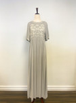 Gracie Embroidered Maxi Dress *Dusty Gray*