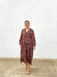 Always With You Floral Maxi Dress *Burgundy*