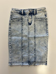 Layla Denim Skirt-Acid Wash *Kids*