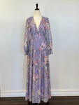 Falling In Love Floral Maxi Dress *Lavender*
