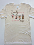 Beauty Comes In All Sizes Tee *Cream*