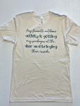 Favorite Outdoors Activity Tee *Cream*