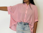  Valerie Oversize Top *Bright Pink*