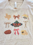 Texas Rolls Tee *Oatmeal Fleck*