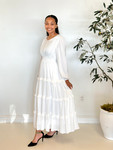 Juniper Elegant Dress *White*