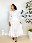Juniper Elegant Dress *White*