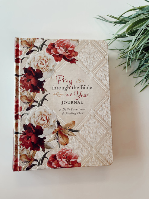 Pray Through The Bible in a Year Journal Daily Devotional & Reading Plan