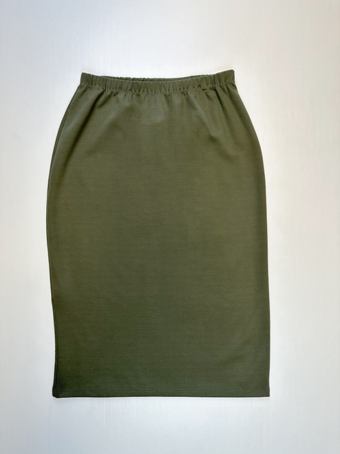 Klassy Girl Original Pencil Skirt *Olive*