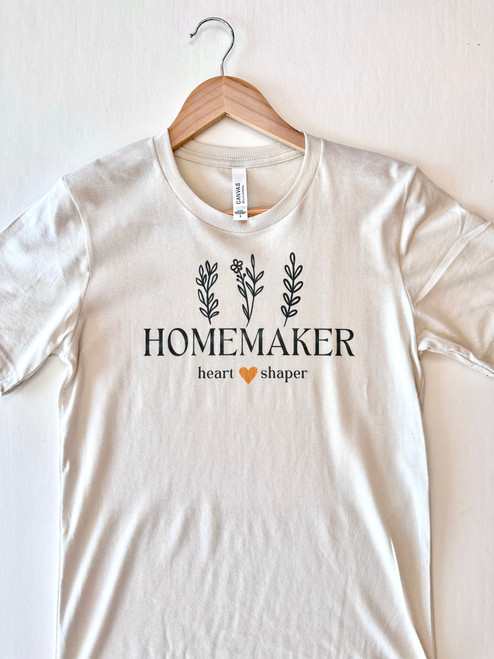 Homemaker Short Sleeve Tshirt *Cream*