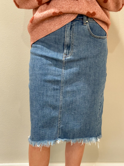 Elisa Denim Skirt *Lightwash*