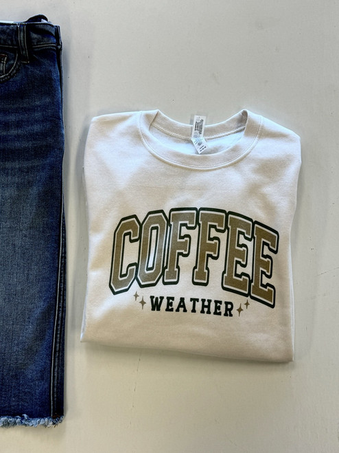 Coffee Weather Sweatshirt *Cream*