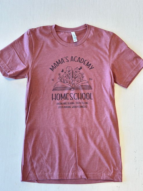 Mama’s Academy Tee Shirt - Mauve