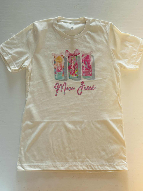 Alani Mom Juice Tee Shirt - Cream