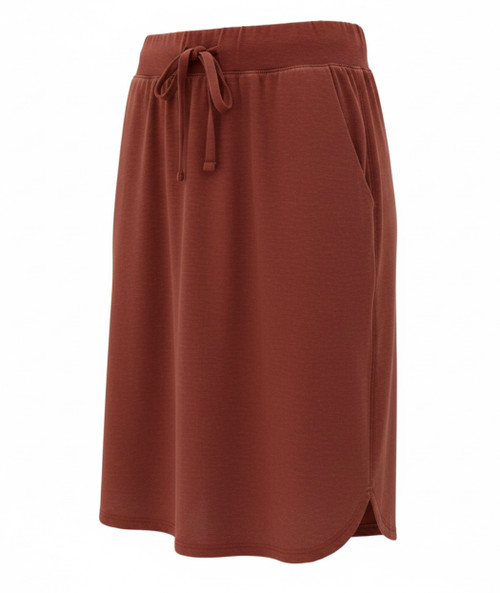 Drawstring Skirt *Rust* FINAL SALE
