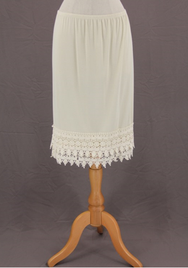 Slip Skirt Extender Cream The Klassy Girl Boutique