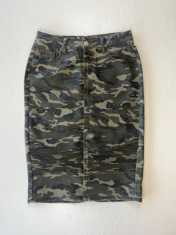 Amazon.com: Women Y2K Camo Cargo Denim Skirt Sexy High Split Maxi Skirt  with Pockets : Clothing, Shoes & Jewelry