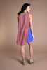 Indie Ella NINA Georgette Silk Panel Tank Dress in Periwinkle Sm