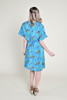 NADIA Wrap Dress in Blue Orchid one size