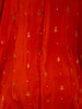 ASHKA  Boho Luxury Silk Crop Kimono Shrug in Bright Orange