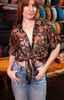 ROSEMARY Bohemian Printed Silk Button Down TOP in Black Floral