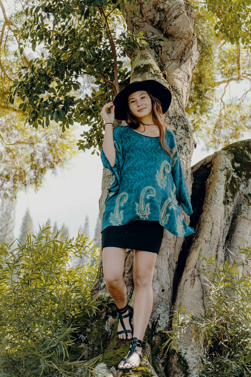 Flowy silk tops Clearance