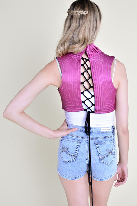 MALIA Vest in Rose small