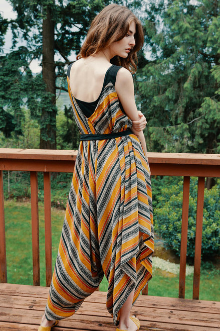 Indie Ella ZATANNA Boho Silk Romper Jumpsuit in Katmandu Sun One Size Indie Ella ZATANNA Boho Silk Romper Jumpsuit in Katmandu Sun One Size