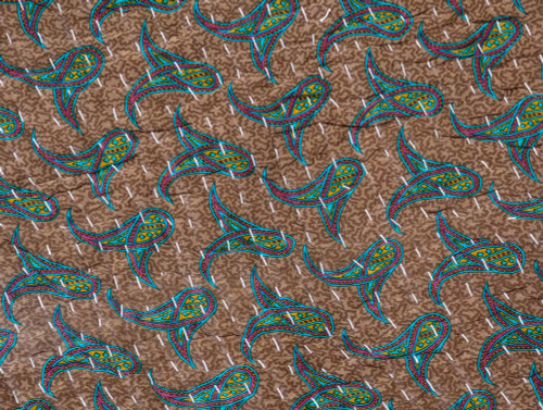 Sindhi Kantha Quilt Blanket Pattern A One of A Kind Sindhi Kantha Quilt Blanket Pattern A One of A Kind