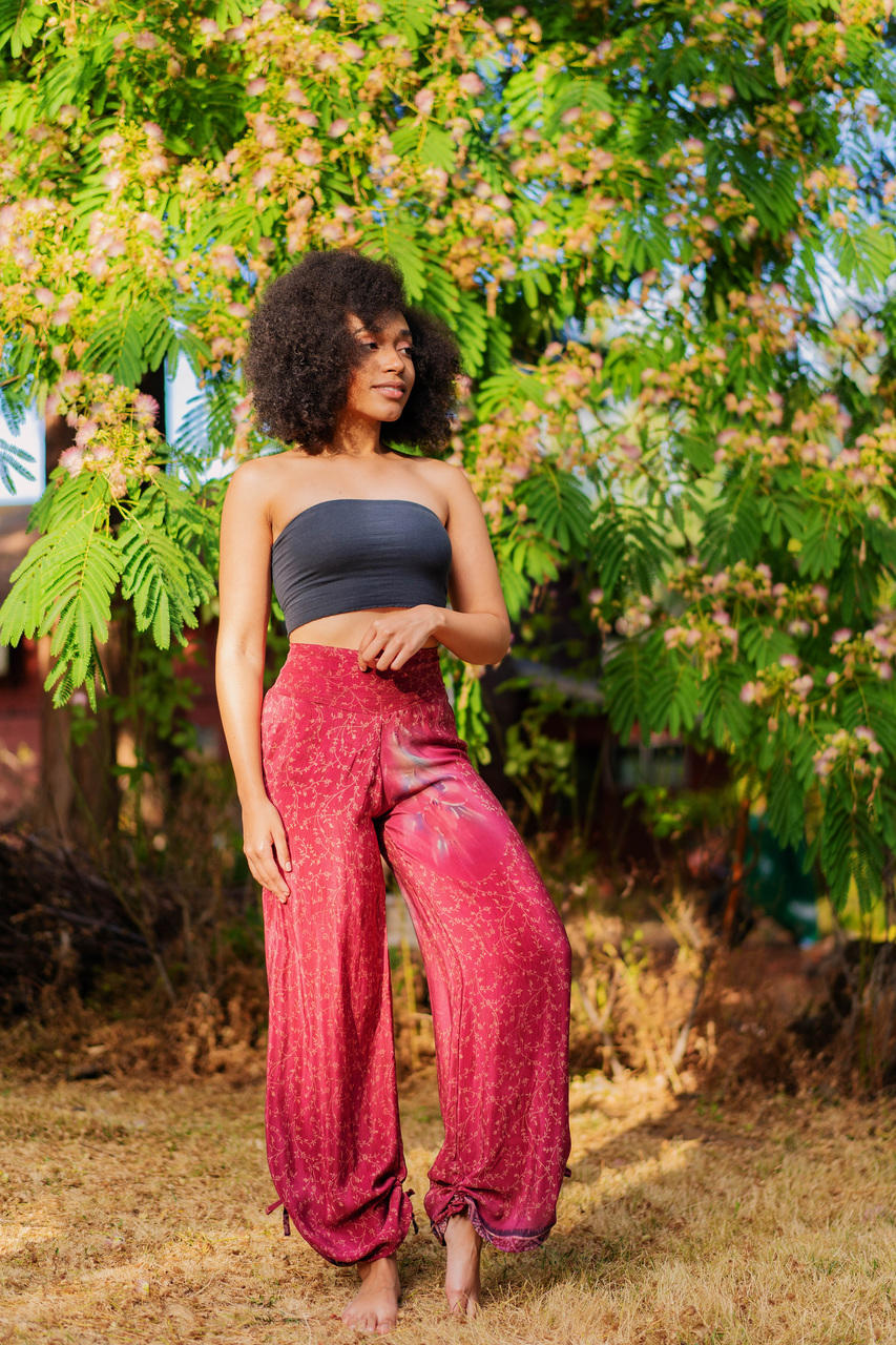 PALAZZO Wide Leg High Waist Boho Chic 