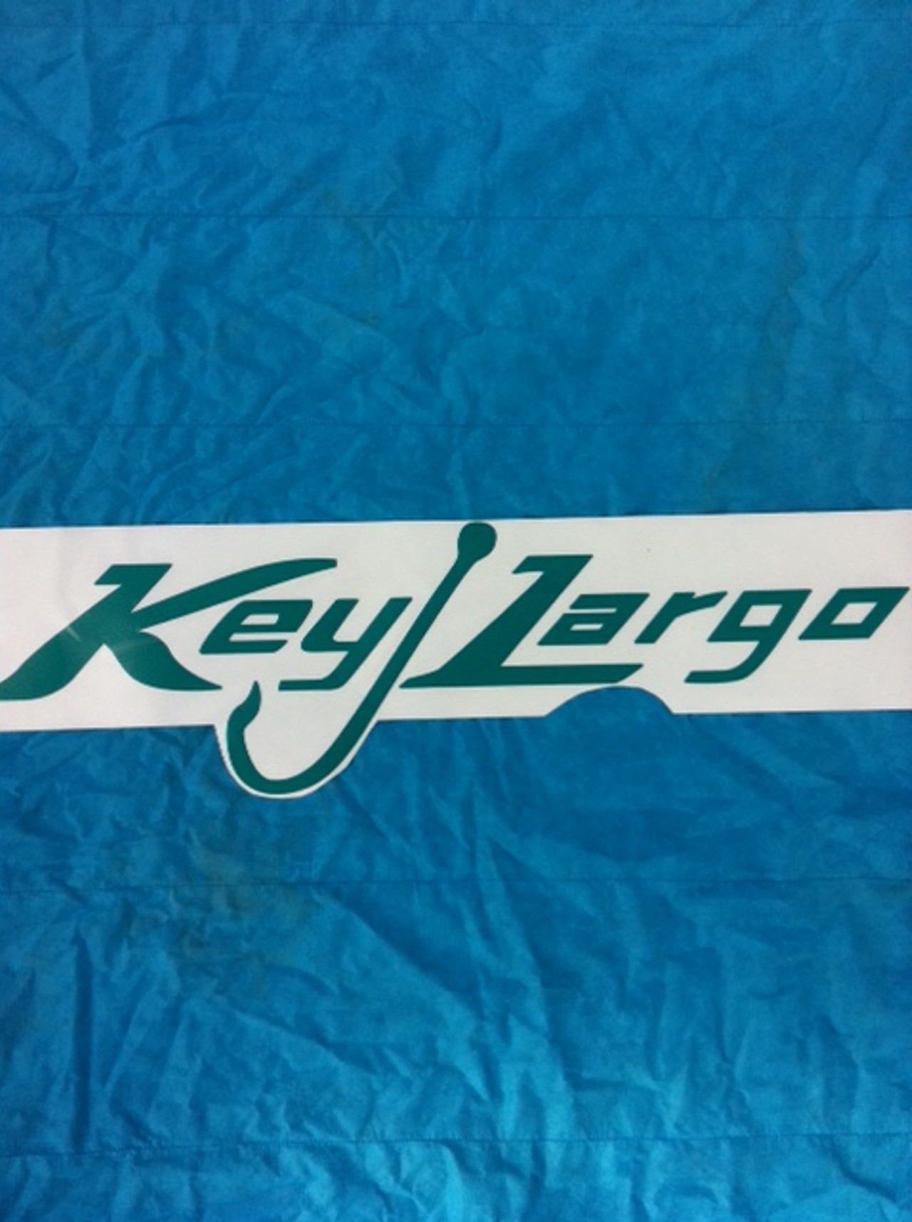 Key Largo console seat bottom cushion 26x 13-1/2 - Key Largo
