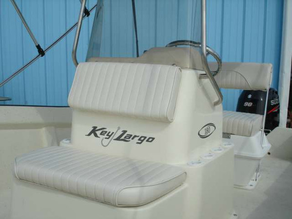 Key Largo console seat bottom  cushion 26"x 13-1/2"