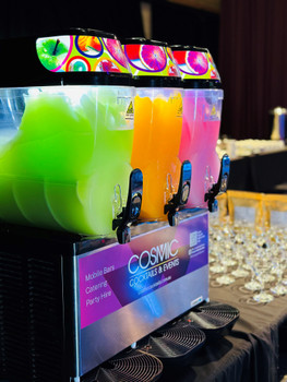 Our 3 Bowl Slushy Machine Perth will light up any room!