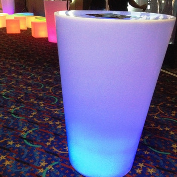 These Illuminated Bar Leaners or Cocktail Tables add visual interest to any event. These Illuminated Bar Leaners or Cocktail Tables add visual interest to any event.