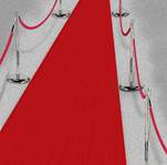 Define your red carpet with these bollards and rope