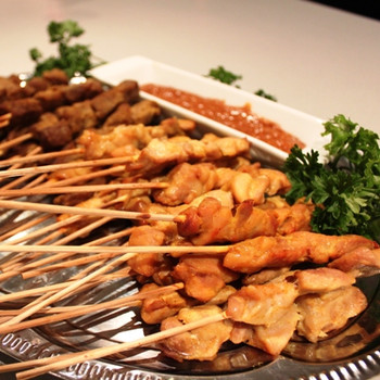 Our Satay's are made to replicate Asian street food