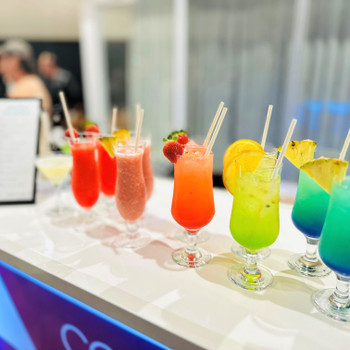 Offer your guests a coulourful array of Cocktails & Mocktails Offer your guests a coulourful array of Cocktails & Mocktails