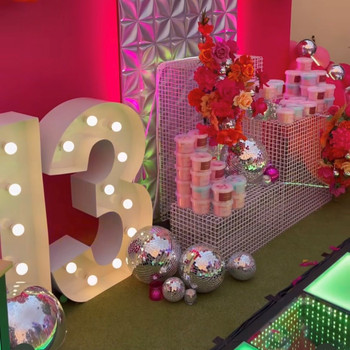 Light Up Number 13 is perfect to bring the energy to any party with extra bright LED technology. Light Up Number 13 is perfect to bring the energy to any party with extra bright LED technology.