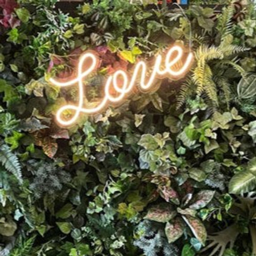 The Hanging Neon Sign Hire Love is the perfect way to celebrate love and add a unique final touch to your decor. It goes well with almost any event where there is sure to be love in the room.