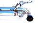 Invidia 19-24 Supra Gemini N1 w/ Valve Single Layer Titanium Cat-Back - HS19TSP4VGM1GT Photo - Close Up