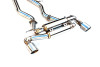 Invidia 19-24 Supra Gemini w/ Valve Rolled Stainles Steel Catback - HS19TSP4VGM1RS Photo - Close Up