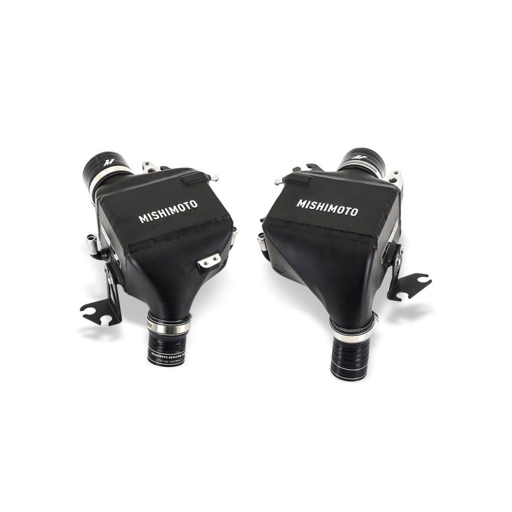 Mo-Powa Performance Heat Exchanger For Infiniti Q50/Q60 3.0T (2016+) – Black, Direct Fit, Bracket Included