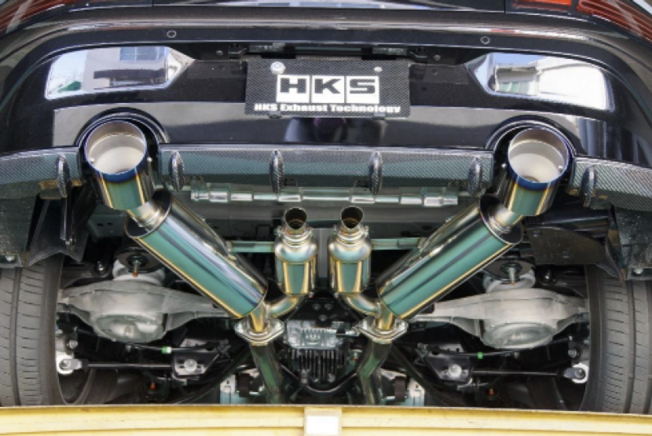 HKS 2023 Nissan Z RZ34 VR30DDTT Dual Hi-Power Titanium Tip Catback 