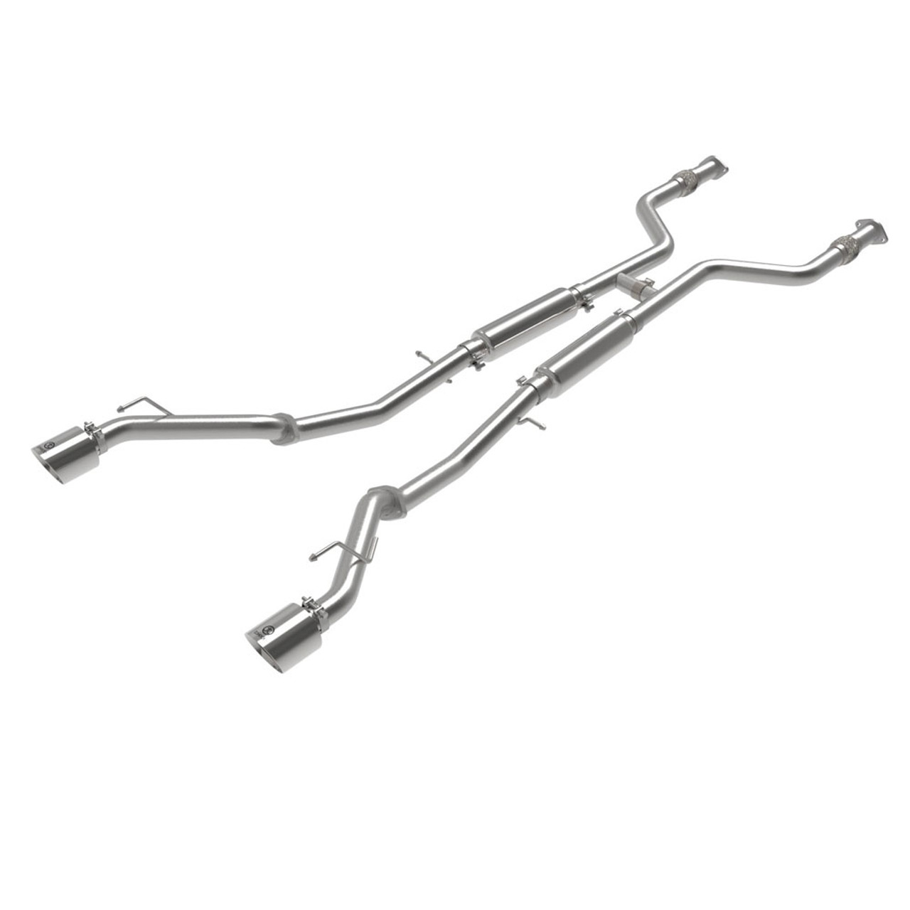 aFe POWER Takeda 2023 Nissan Z 2 1/2in 304 SS Cat-Back Exhaust System w/  Polished Tips - 49-36138-P